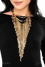 Load image into Gallery viewer, The Suz - 2022 Zi Collection Gold Necklace
