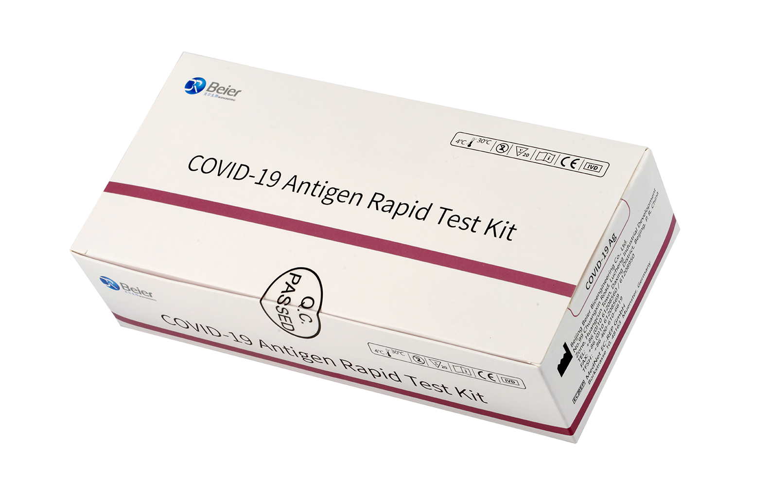 Beier COVID-19 Antigen Schnelltest Kit - Rapidcare GmbH product image