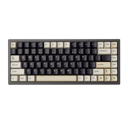 YUNZII YZ84 Pro Gasket Wireless Mechanical Keyboard as variant: Black / Gateron G Pro Yellow Switch