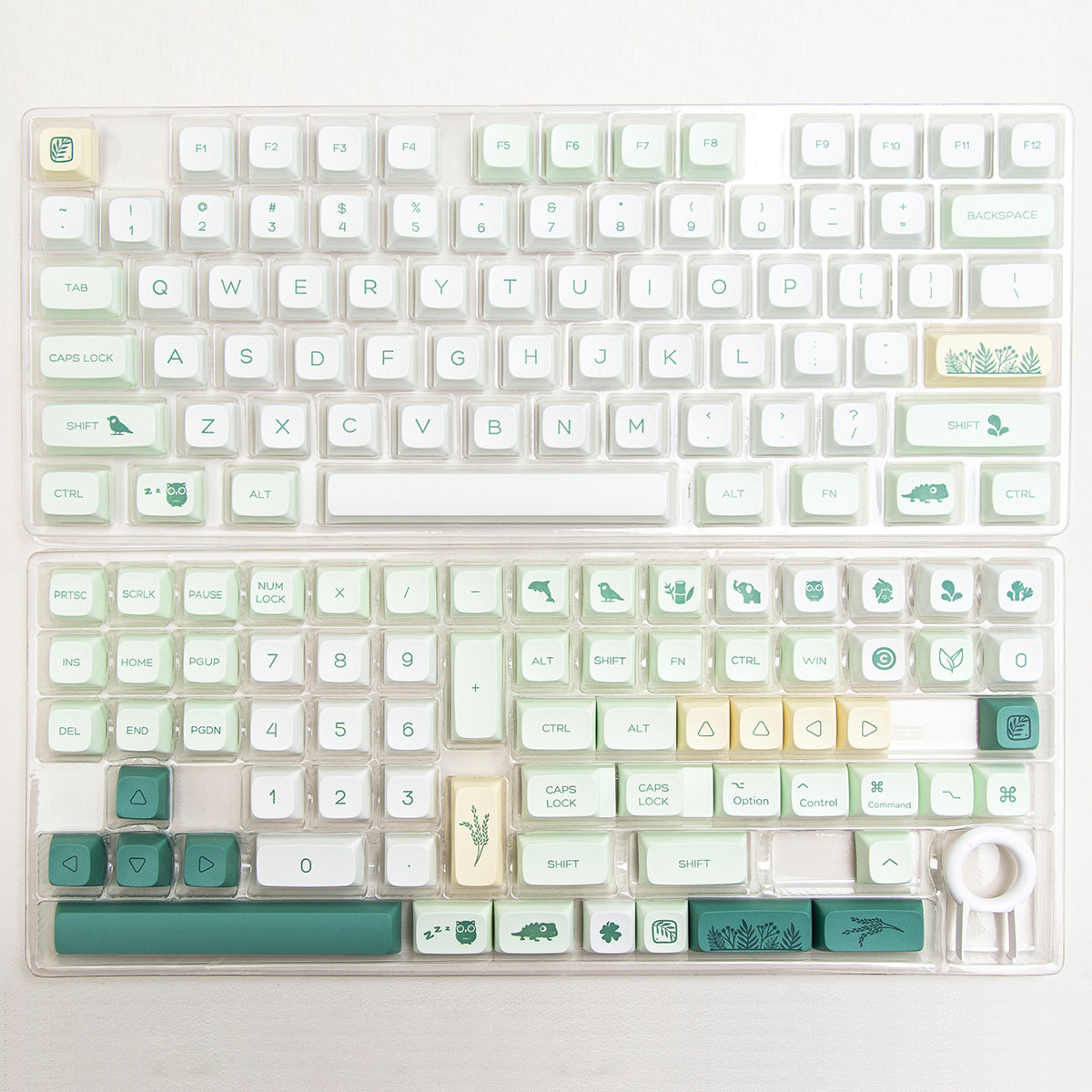 yunzii plant keycaps