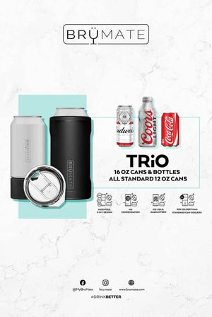 BRUMATE HOPSULATOR TRÍO MÜV 3-IN-1  GOLD LEOPARD (16OZ/12OZ CANS) – Shop  on Main Street