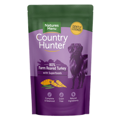 country hunter wet dog food pouch