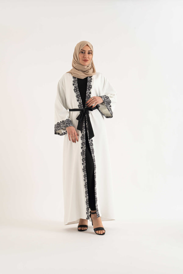 MPWEGNP White Dress Womens Casual Solid Abaya Long Sleeve Under Fall Dresses  for Women Wedding 