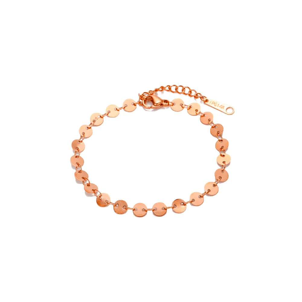 Bracelet perles ite 2mm et Argent 925 - Mia