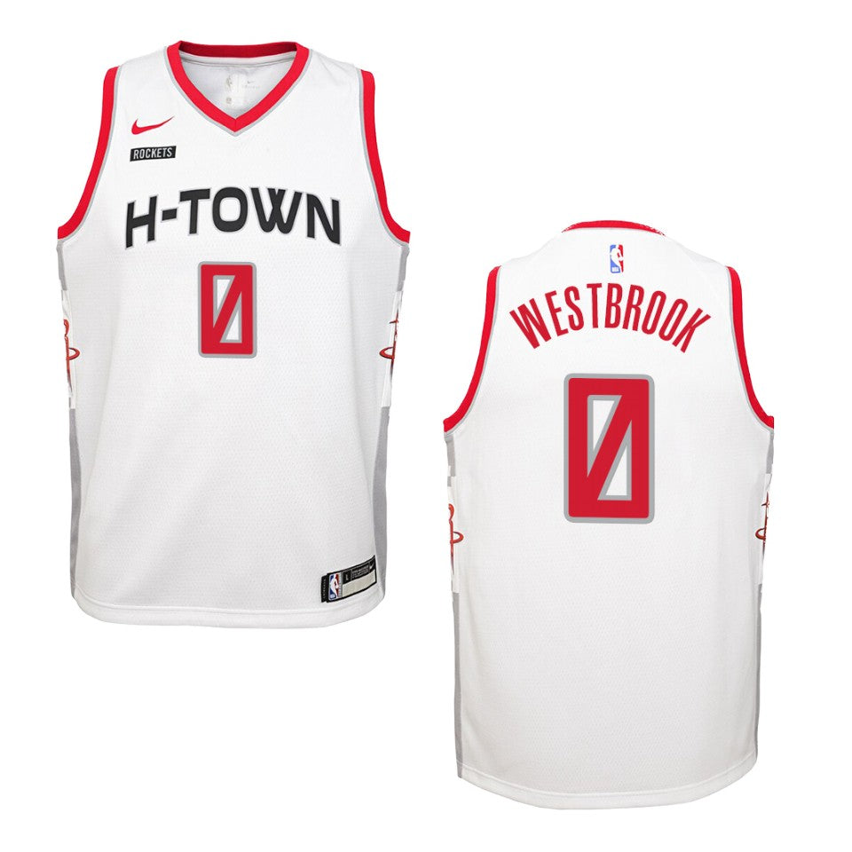 russell westbrook h town jersey