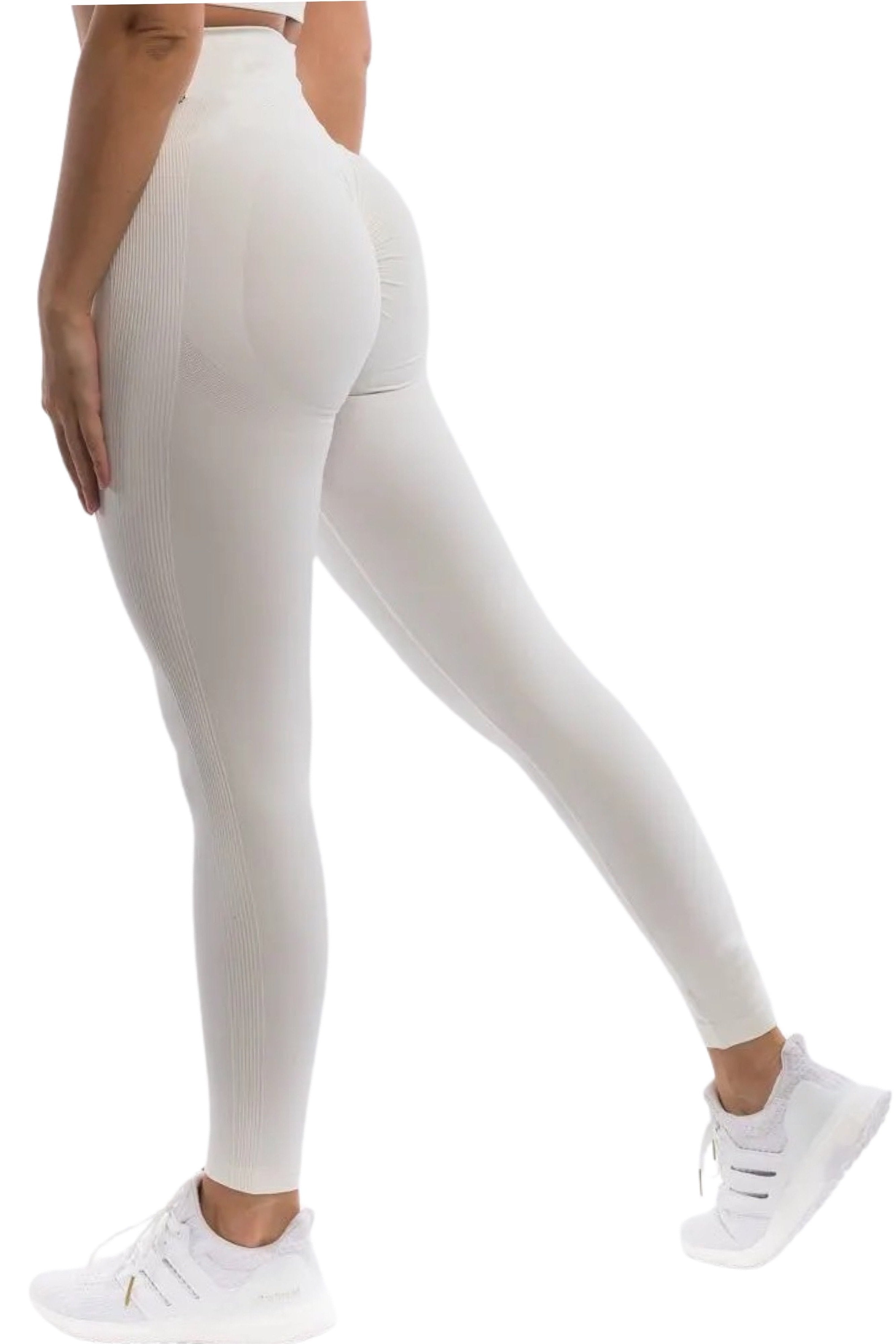 Billede af CONTOUR Scrunch Leggings White - Small / White