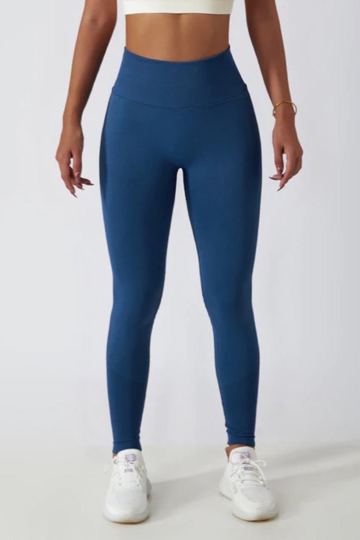 Billede af PERFORMANCEPRO Scrunch Leggings SteelBlue - X-large / SteelBlue