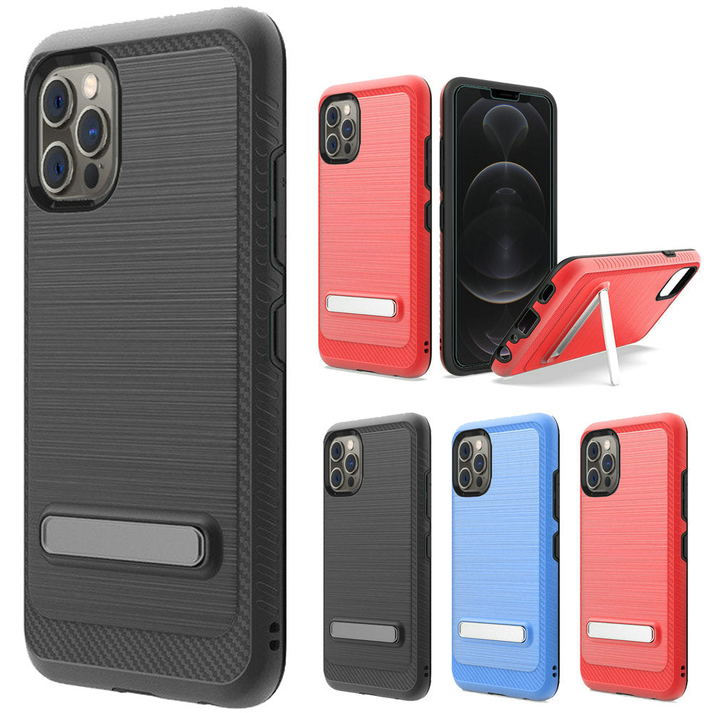 For Alcatel Onyx Slim Brushed Hybrid with Design Edged Lining with magnetic kickstand