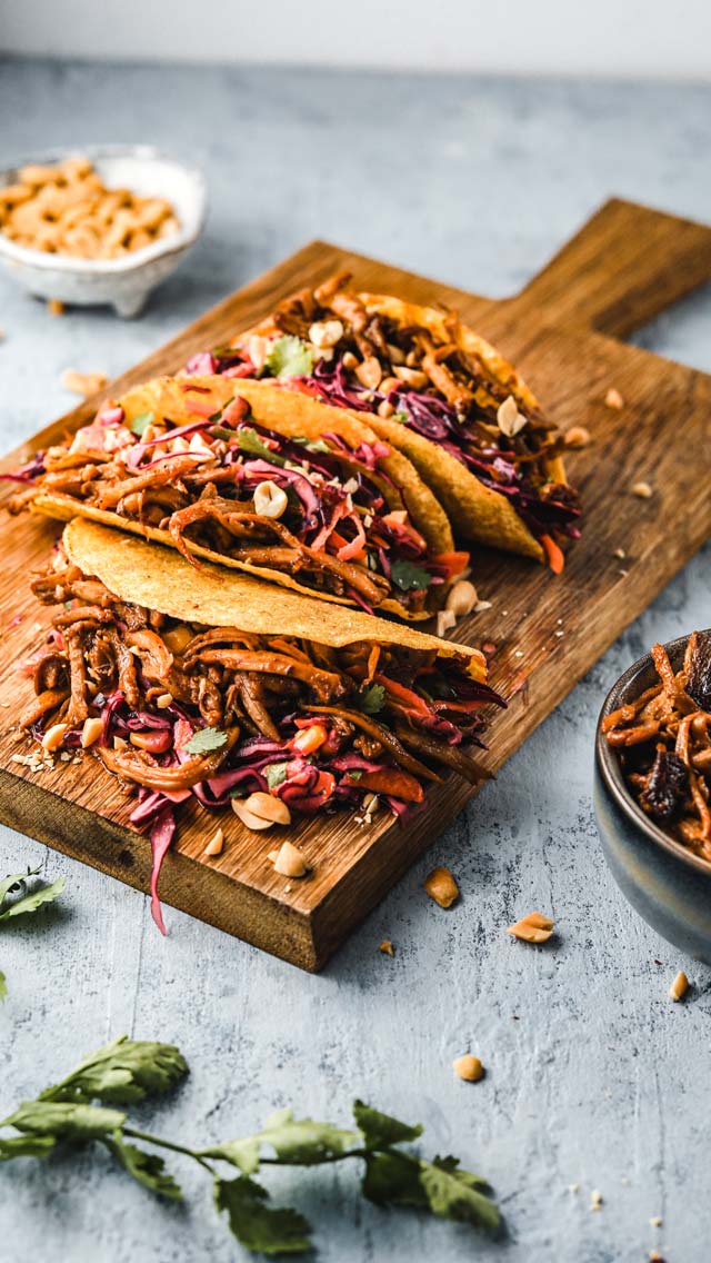 Rezept: Pulled Mushroom Tacos