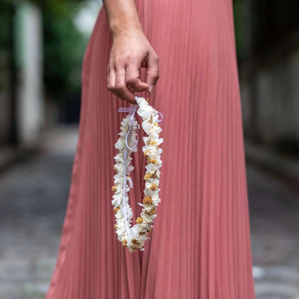 Couronne de Fleurs Roses pour Festival, Accessoires pour Cheveux