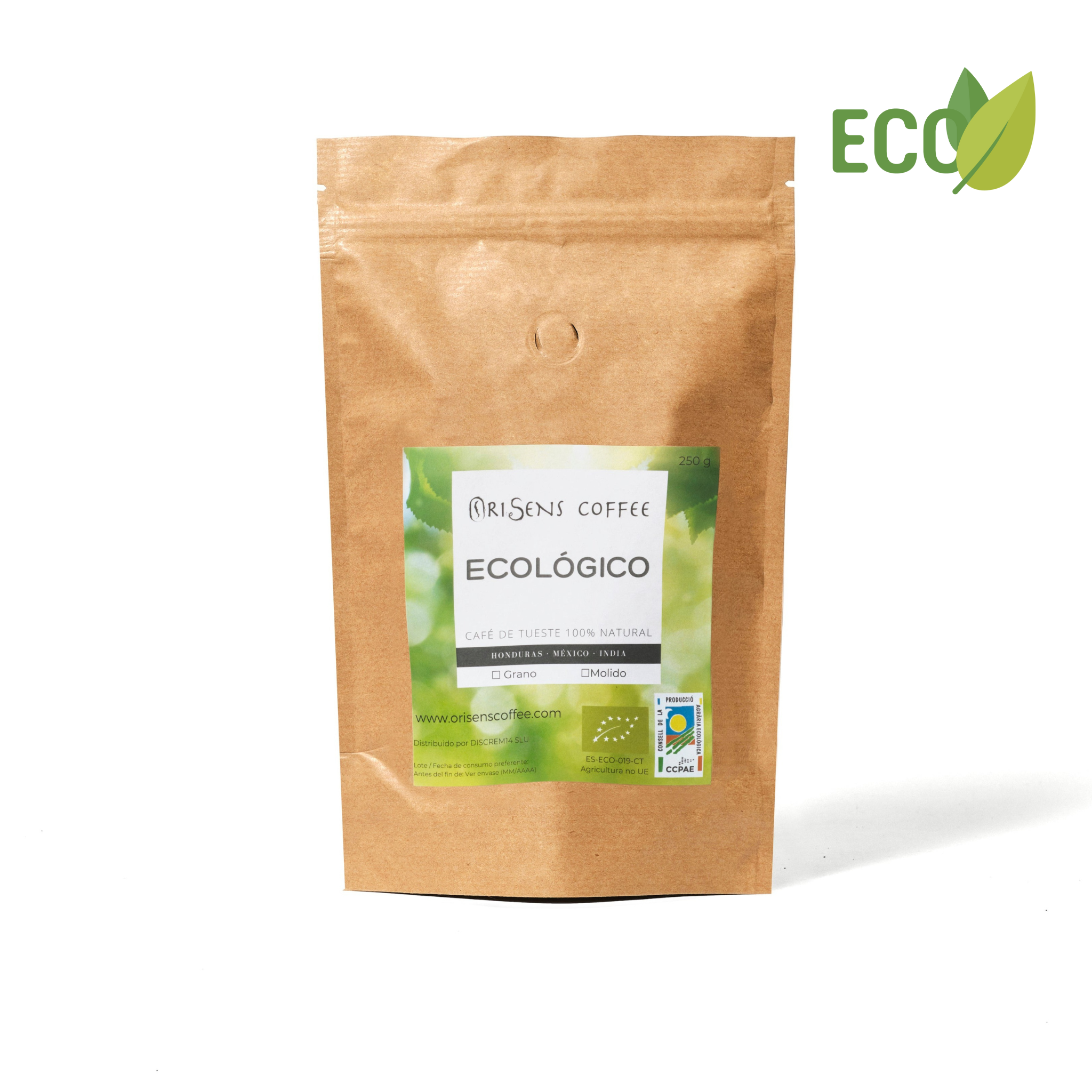 Bio Organic café ecológico intensidad 9 estuche 10 cápsulas