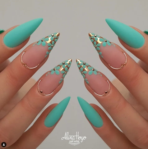creating a unique nail art style.