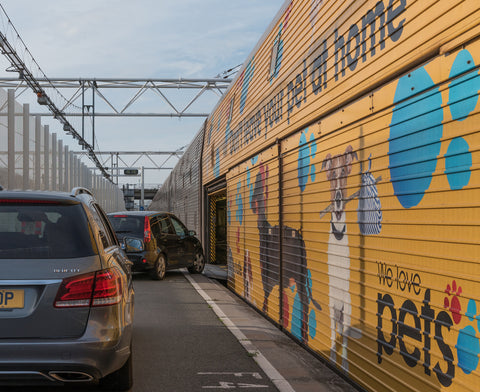 Eurotunnel offers a very pet friendly means of travel from UK to Europe