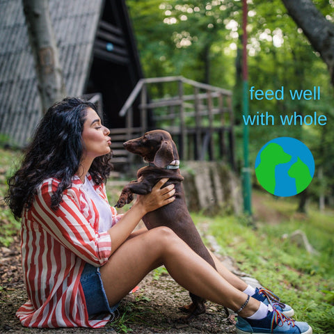 Sustainable pet food from whole