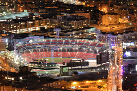 Coors Field Printed on Canvas, Denver skyline, Large Colorado Rockies –  Capital Canvas Prints