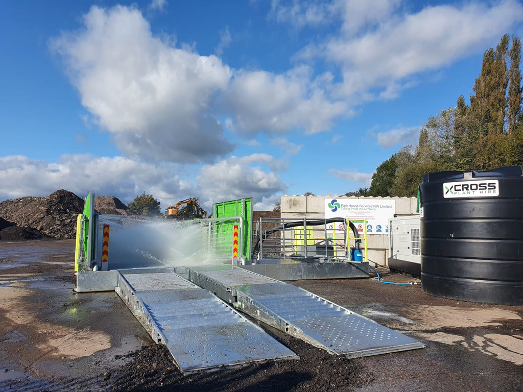 mud and debris removal from equipment 