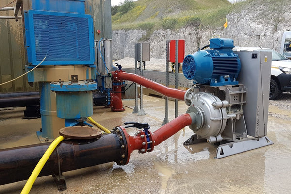 SlurryPro 6x4 pump pictured at Breedon Dowlow