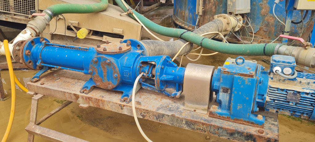 A progressive cavity pump showing the disadvantages they have