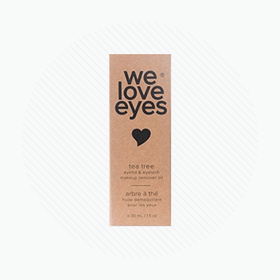 We Love Eyes - 100% All Natural Tea Tree Makeup Remover Oil - Effortlessly  remove waterproof makeup and eyeliner. 30mL