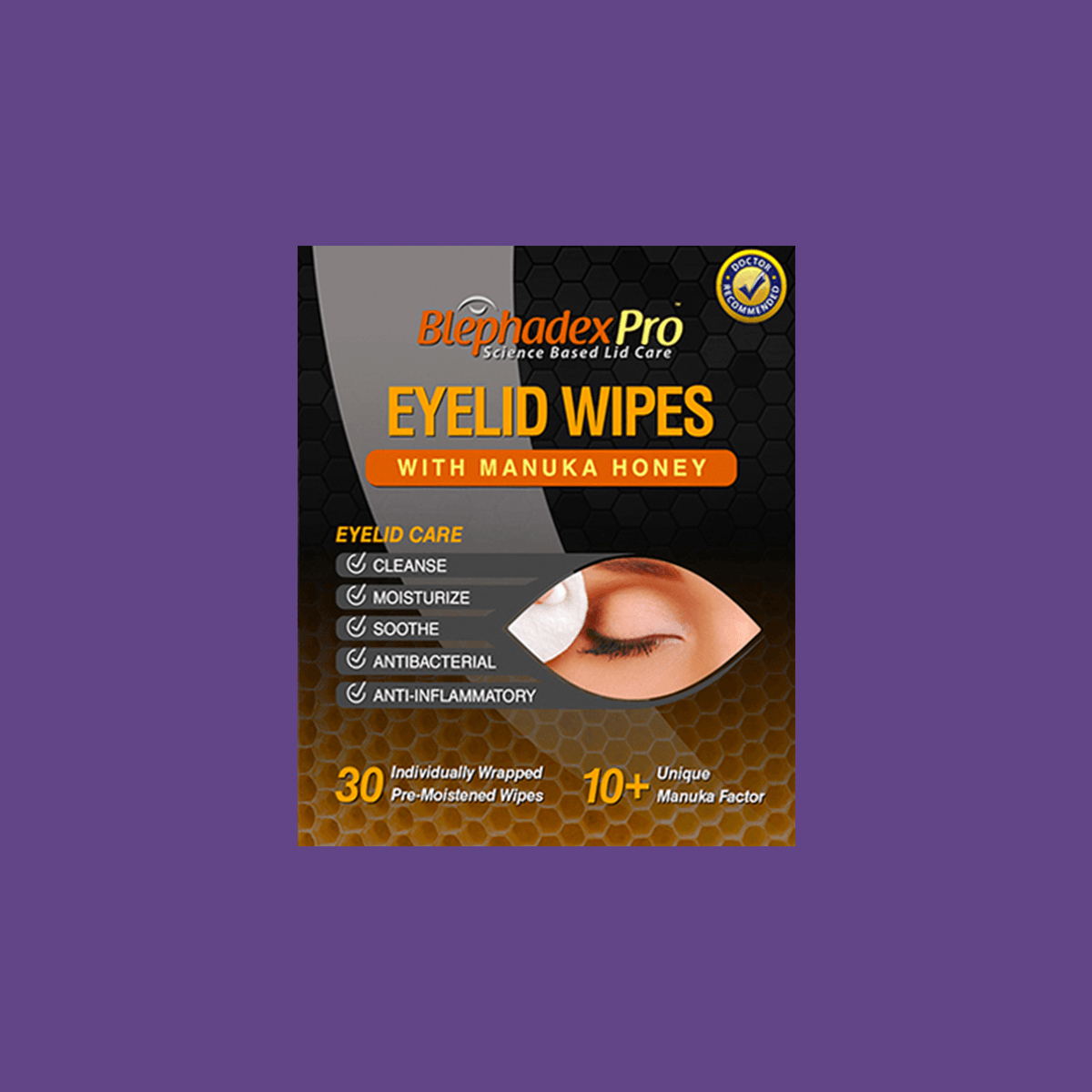 We Love Eyes- Eyelid Margin Cleansing Brush- Targets dirty eyelid margins -  Ideal for lash extension daily home care & eyelid hygiene
