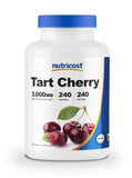 Nutricost Tart Cherry Extract 3000mg, 240 Veggie Capsules - Gluten Free, Non-GMO