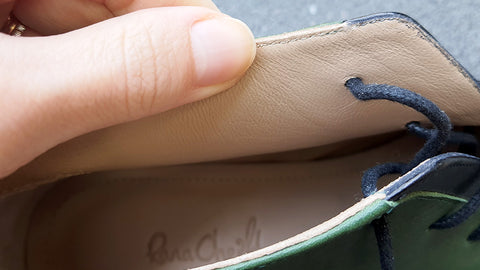 materials for lining insole in real leather shoes