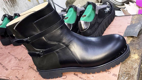 Raml 327 Calfskin Leather Man Woman Unisex Boot