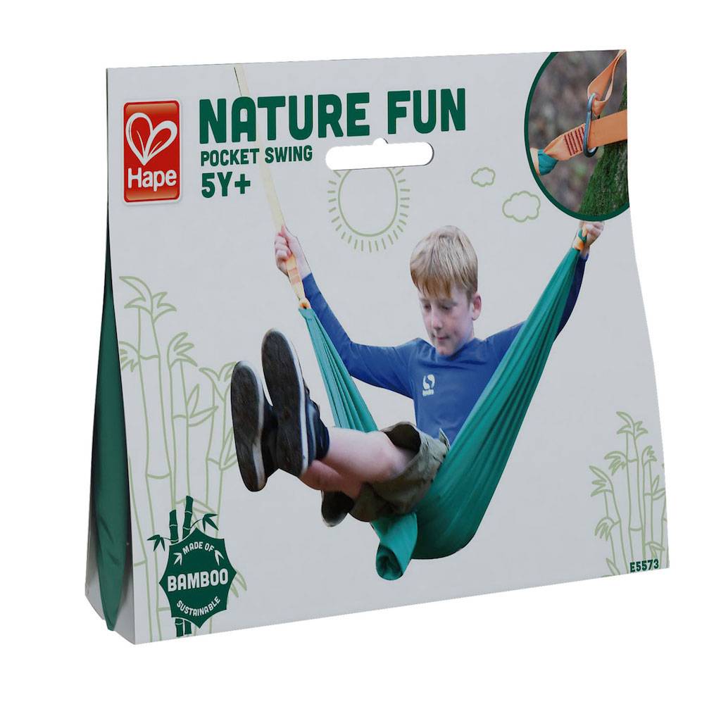 Toys Nature fun Pocket Swing, draagbare schommel - E5573 – Japsnoet