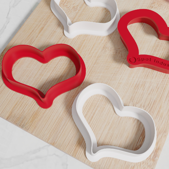 Heart Shape Cookie Cutter Set Multiple Sizes And Colors Matches Our Spot Industries 