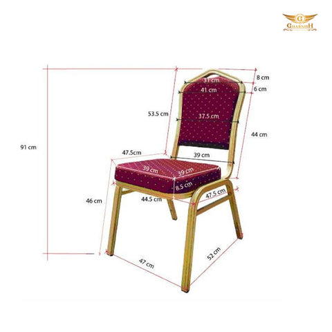 Banquet Chairs Wholesale Hyderabad: Gharnish Metal Banquet Chairs