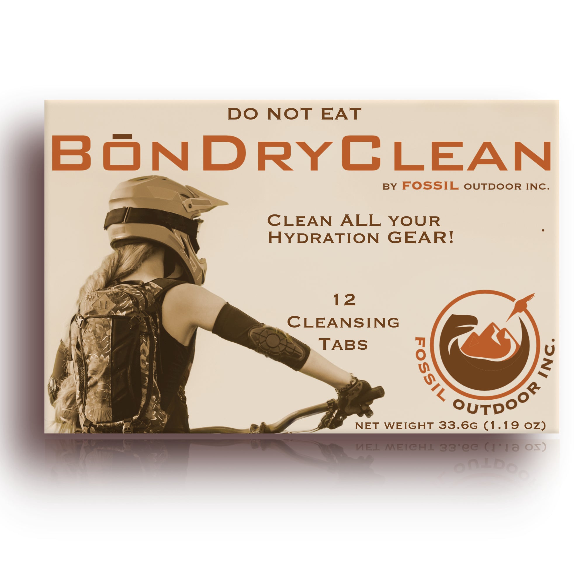 BōnDry Clean - Cleansing Tabs - Fossil Outdoor product image