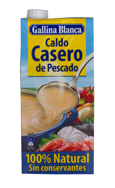 Caldo de pescado Gallina Blanca 1 litro - Tráeme de España