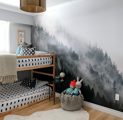 Misty Mountain Mural