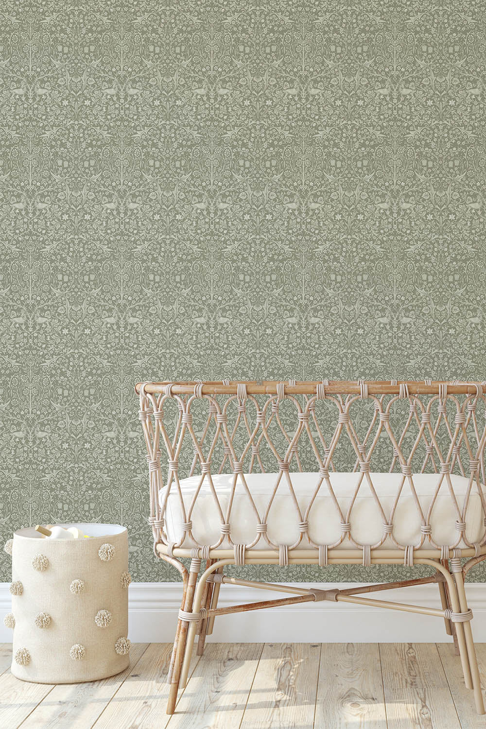 Northern Expedition Wallpaper in nursery, from Urbanwalls