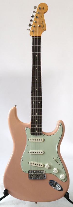 compresión Denso siga adelante Fender Stratocaster 1961 Custom Shop Relic Shell Pink – The Guitar Colonel