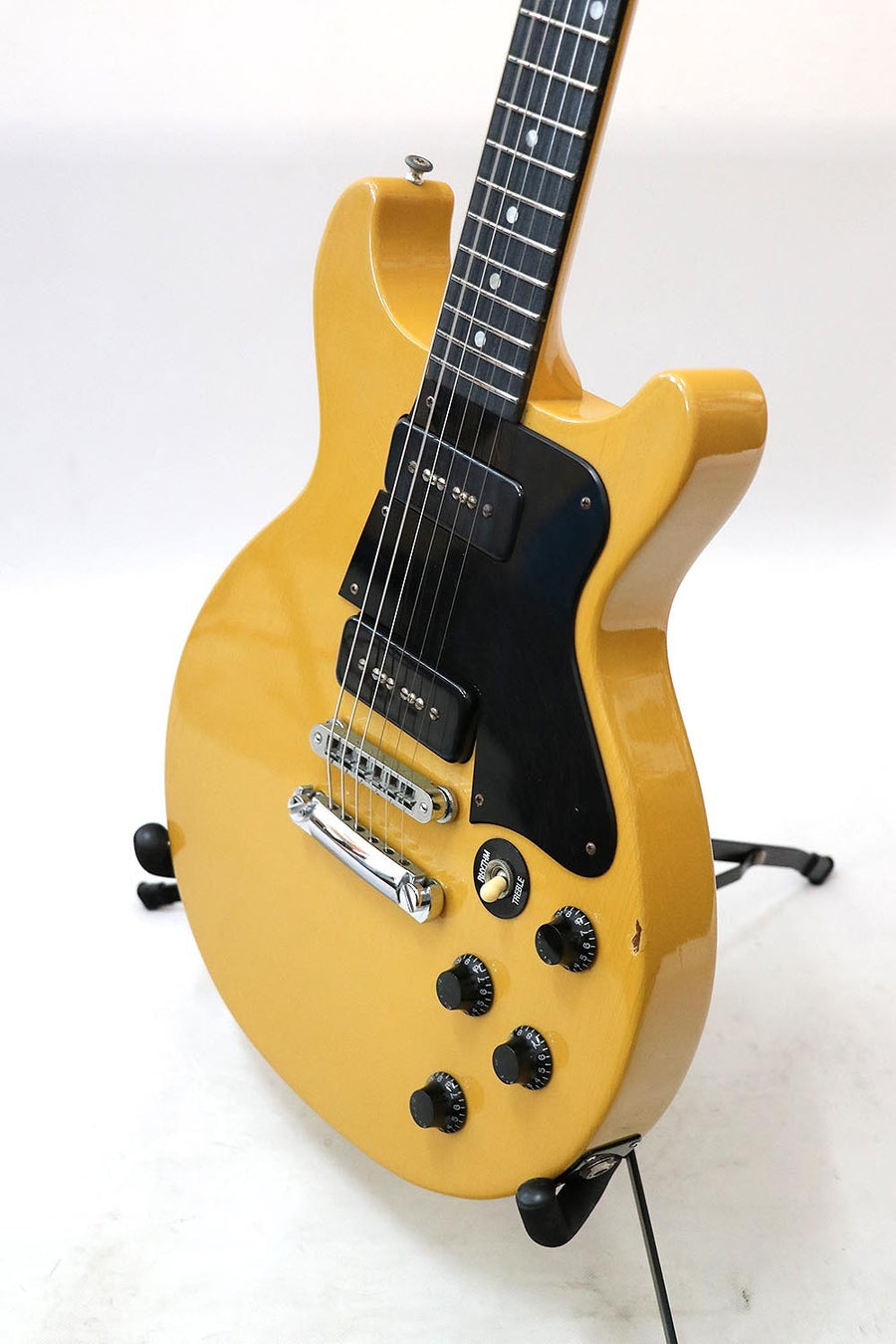 tv yellow les paul double cut