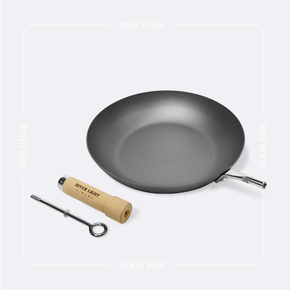 本月優惠River Light 極SONS COCOpan iron pot & frying pan set 鐵鍋