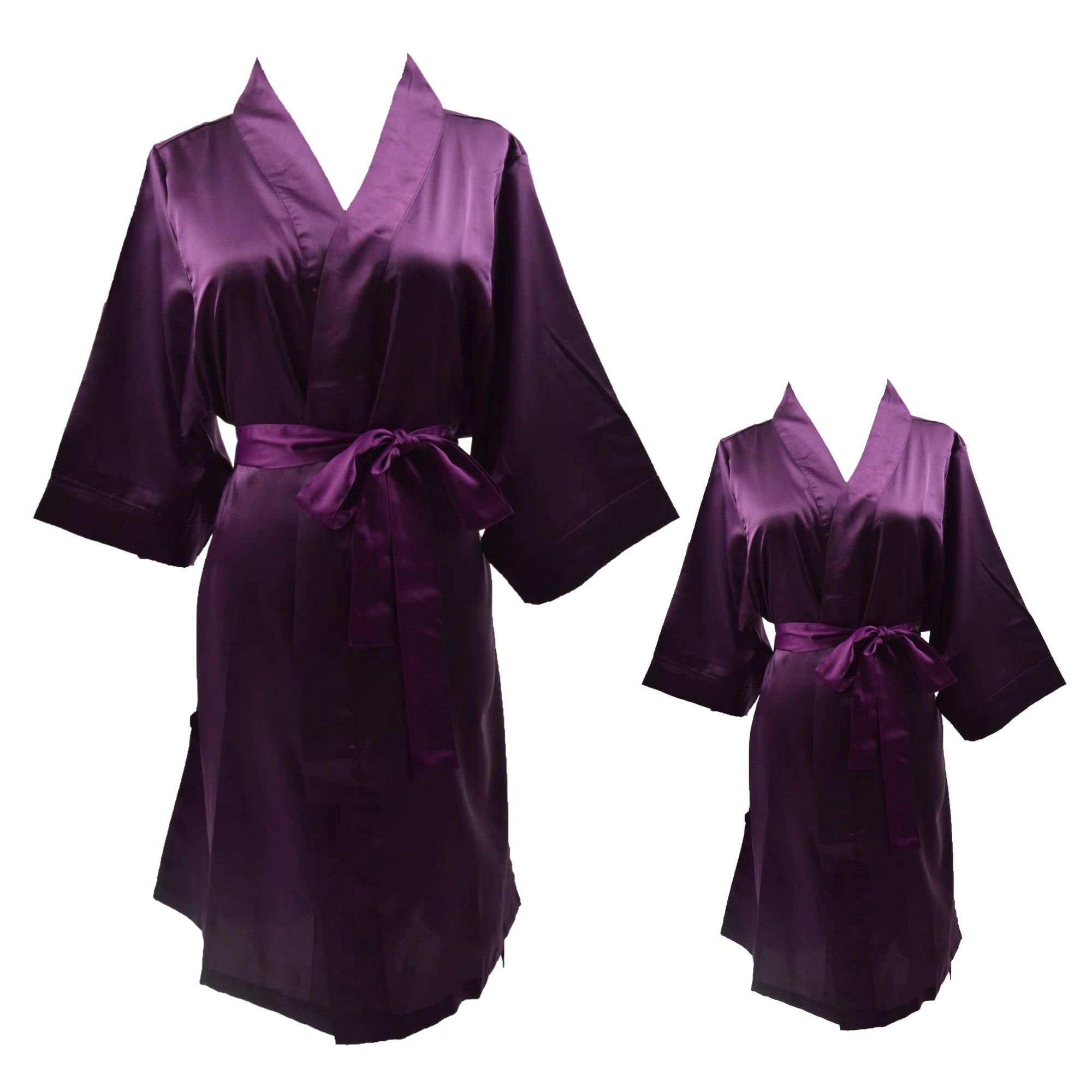 Lilac Dreams- 2 pc satin pajama camisole and pants set Lavender