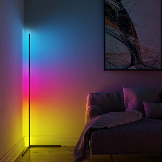 minimal lamp original - minimalist lamp - vibrancy - led rgb floor lamp floor lamp - original from mygalaxy