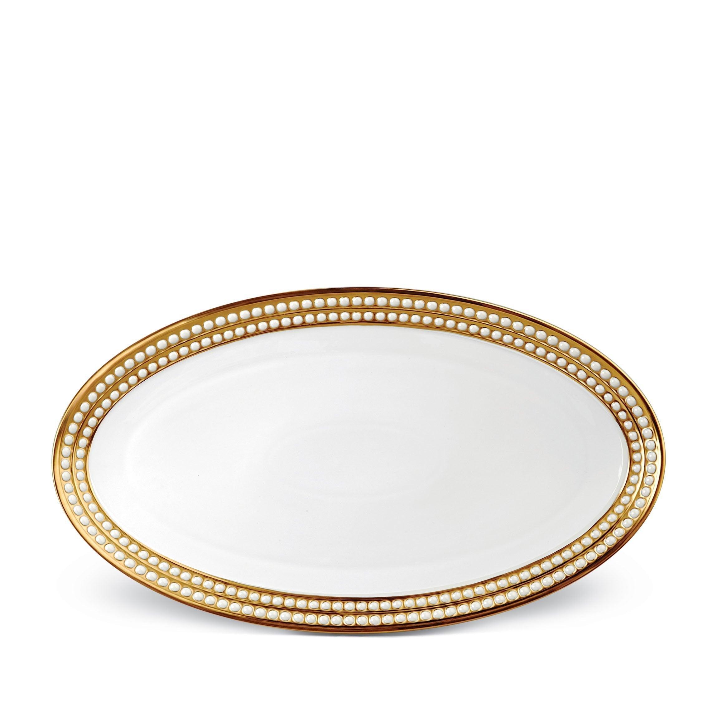 Perlée Oval Platter