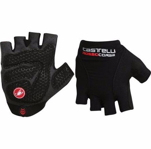 castelli rosso corsa gloves