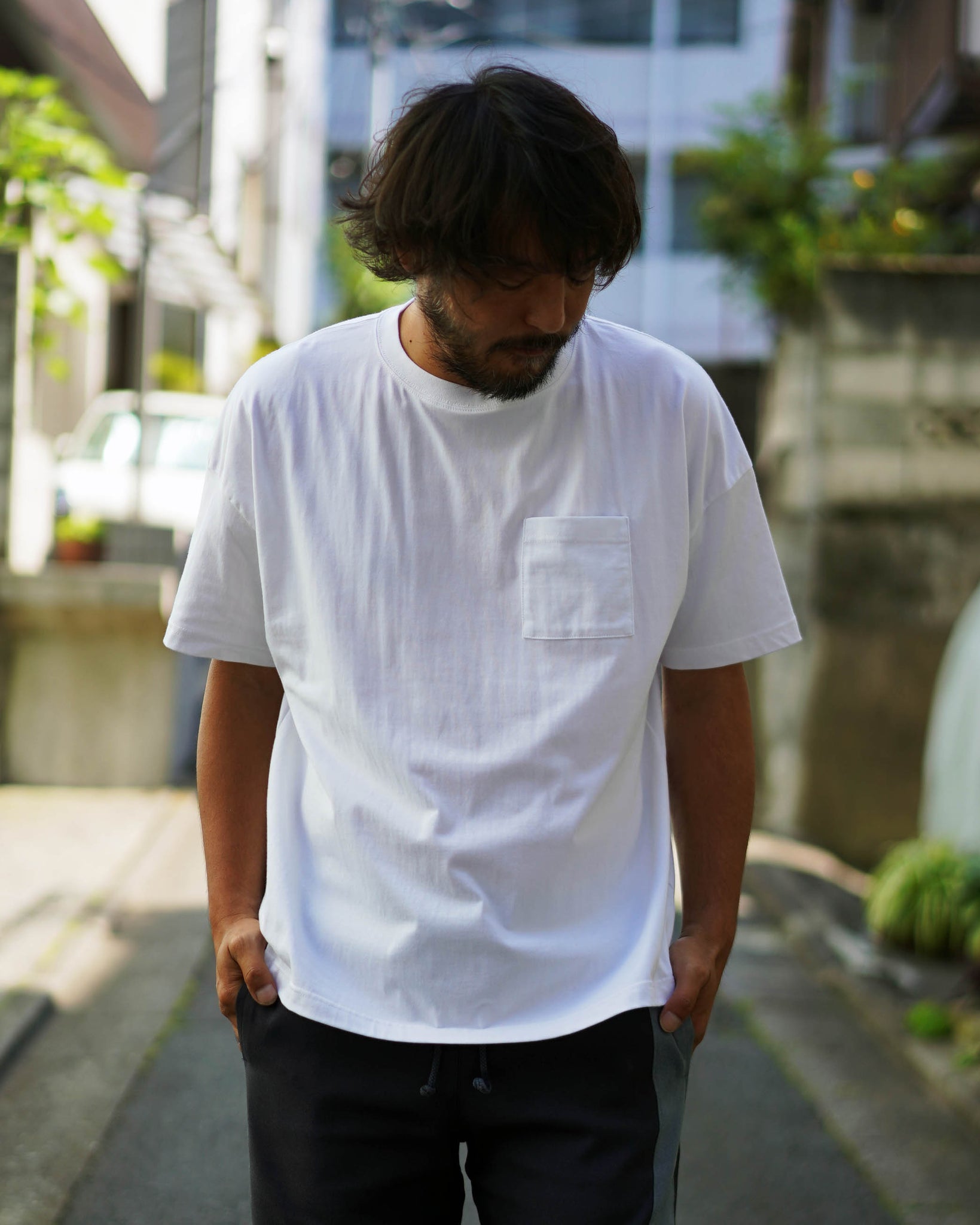 Sheltechポケットtシャツ メンズ White Sheltech シェルテック 公式オンラインストア