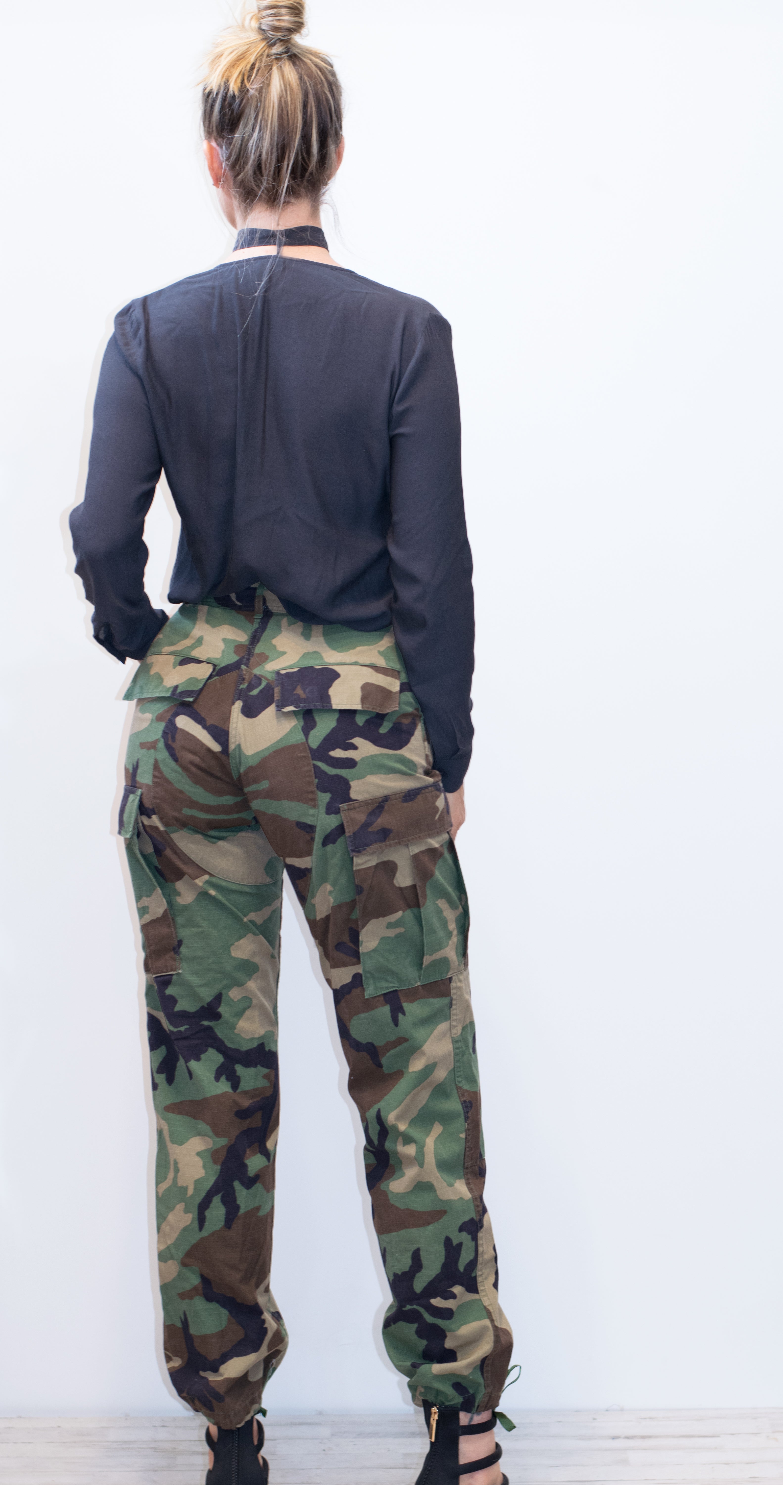 Vintage Camo Pants All Sizes Surplus Authentic Military Reclaimed Carg ...