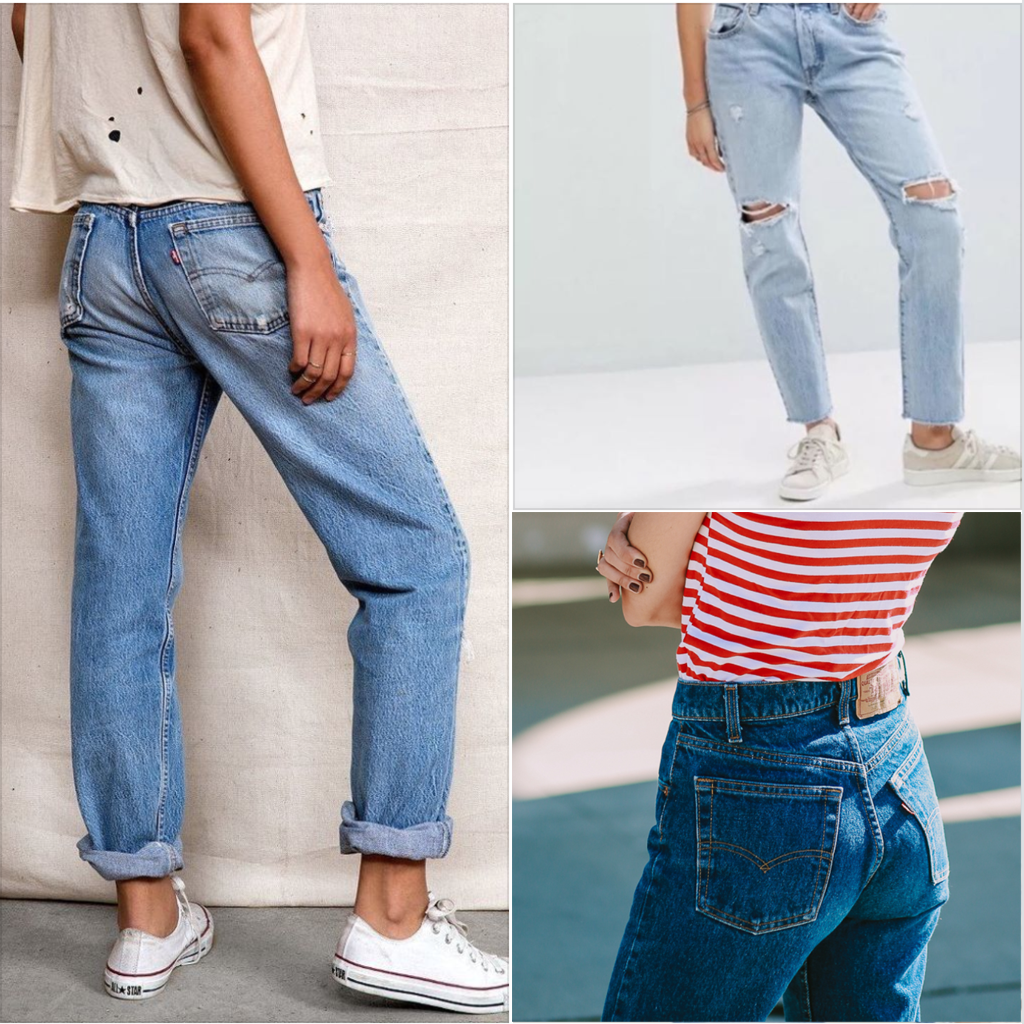 LEVI'S Boyfriend In Your Denim Highwaist Vinta – FIREGYPSY VINTAGE