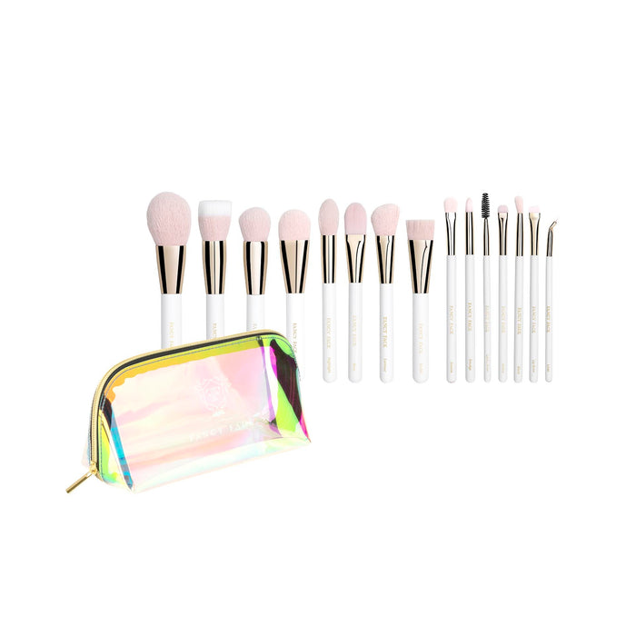 15 piece Makeup Brush set | Fancy Face