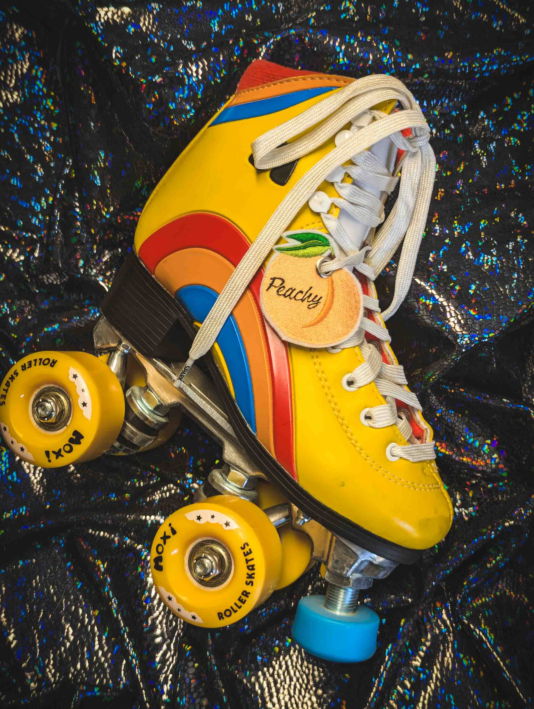 Peachy Skate Shoe Lace Patch Set