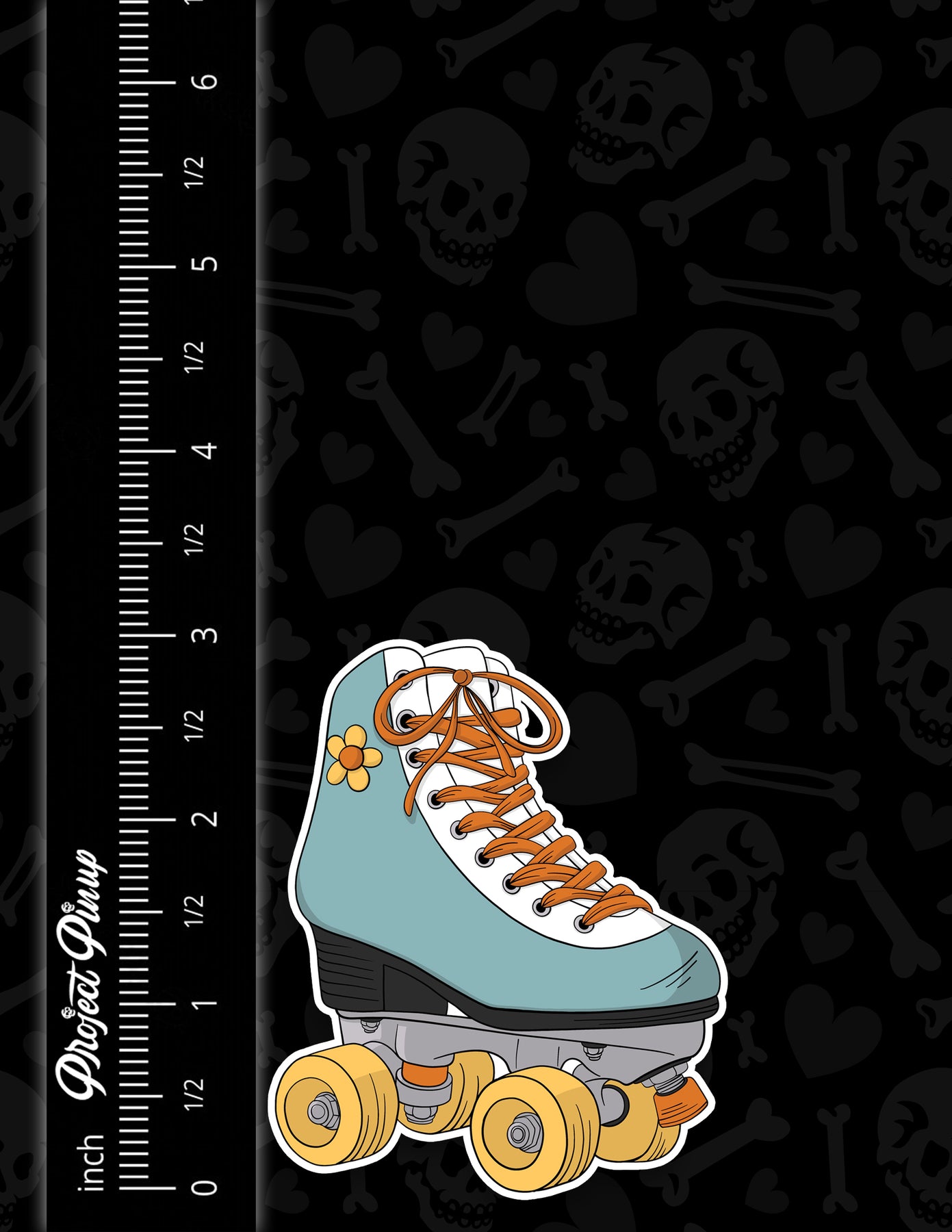 Roller Skate Vinyl Sticker, Water Resistant Stickers, Roller Skating Art,  Weather Resistant Stickers, Skating Lover, Vintage Art 