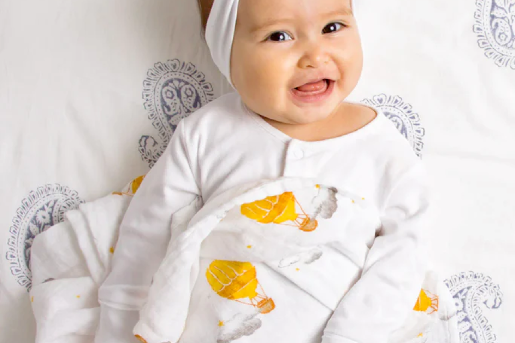 Neutral Yellow Baby Gift Set by Malabar Baby