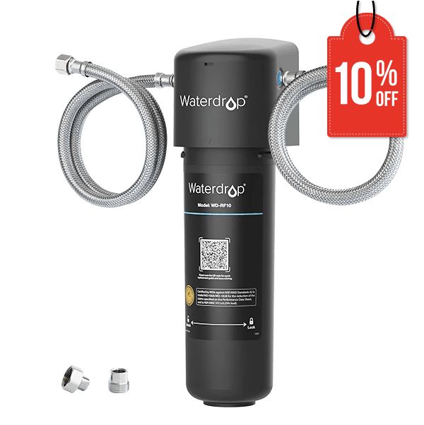 Waterdrop WD-TSU-W Ultrafiltration Under Sink Water Filter System — Rise