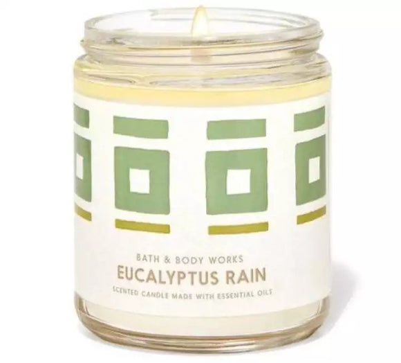 eucalyptus rain bath and body works candle